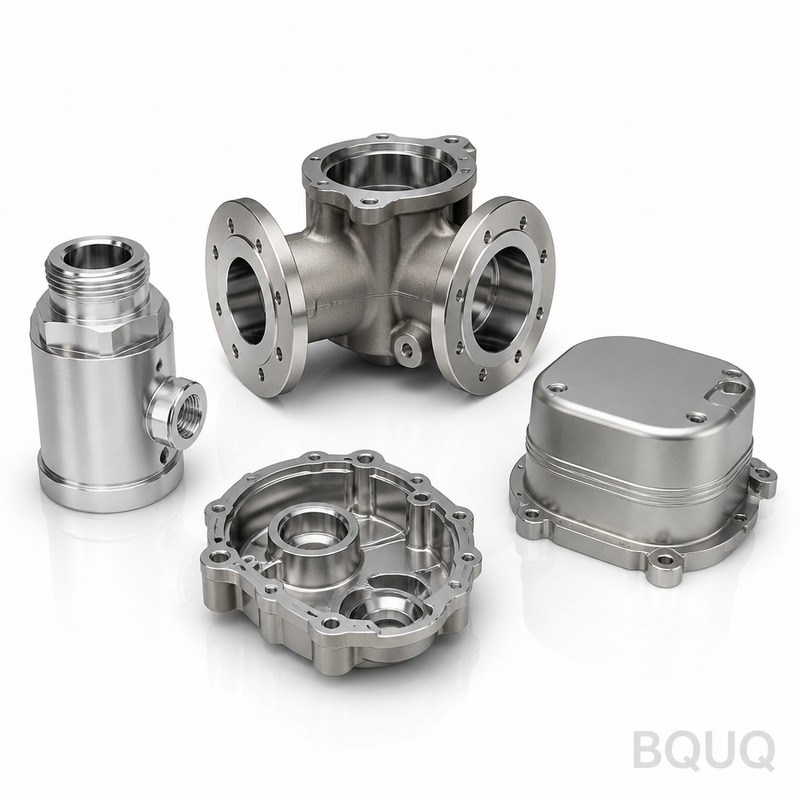 BQUQ Корпуса аэрокосмического назначения с ЧПУ | Прецизионное производство, Сделано в Китае
