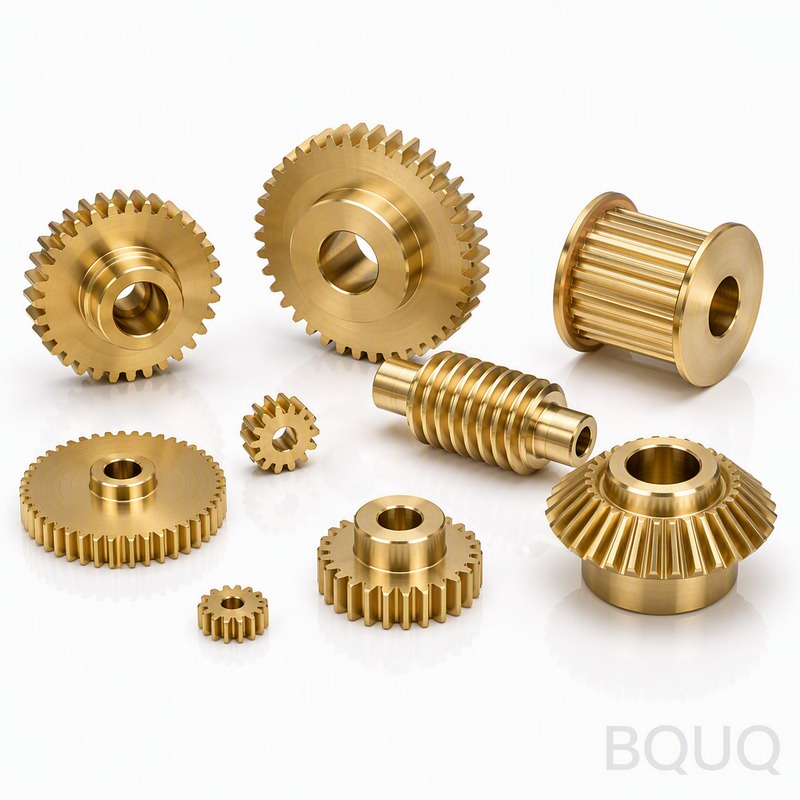 Прецизионные CNC-обработанные латунные шестерни – 