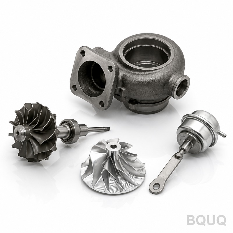 BQUQ CNC-обработанные детали турбокомпрессора | Пр