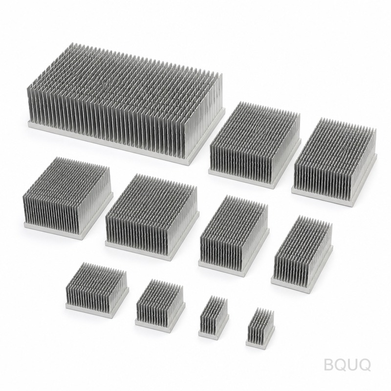 BQUQ Радиатор из алюминия с гофрированным оребрени