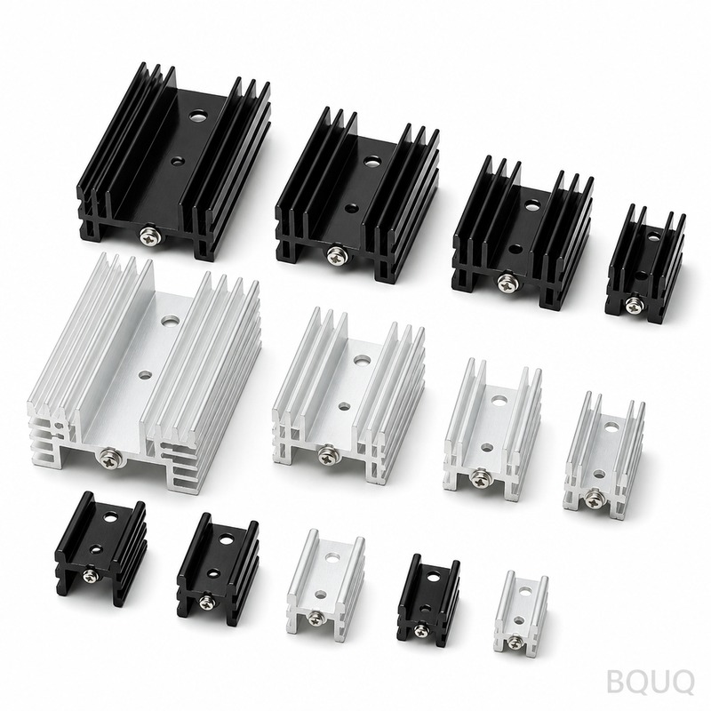 BQUQ Радиатор для MOSFET | Прецизионная обработка на станках с ЧПУ в Китае