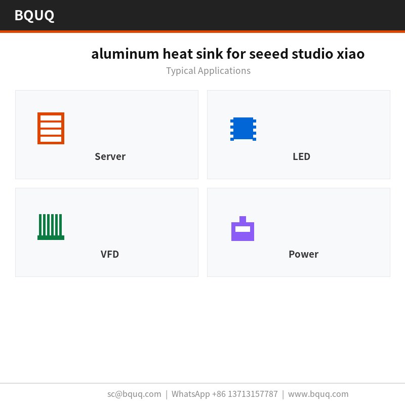 алюминиевый радиатор для Seeed Studio XIAO