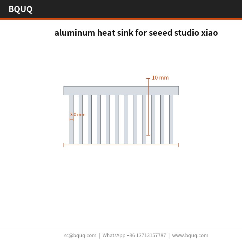 алюминиевый радиатор для Seeed Studio XIAO